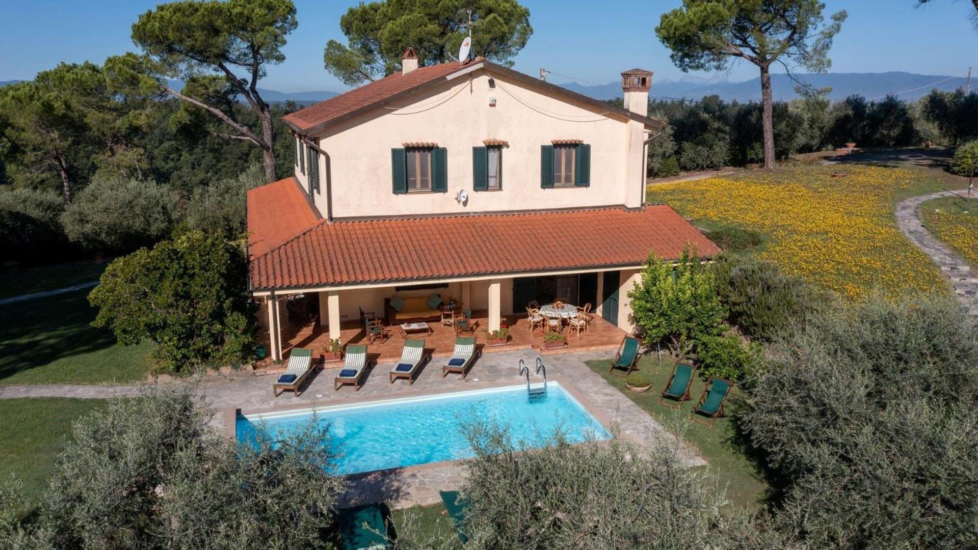 Villa Montalbano 12 Cerreto Guidi Kültér fotó